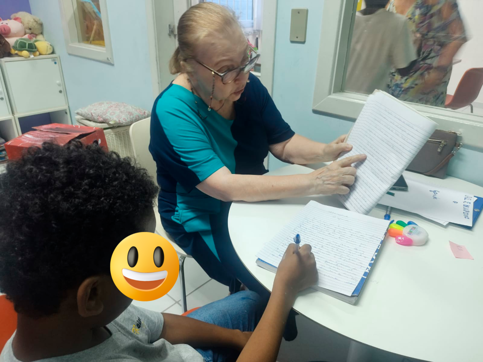 Apoio pedagógico no SAICA