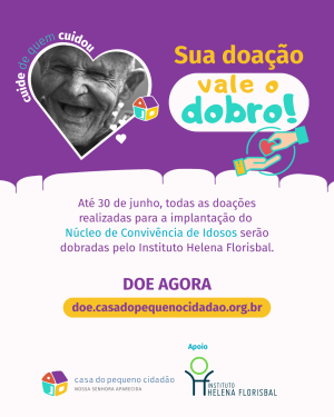 Doe carinho em dobro