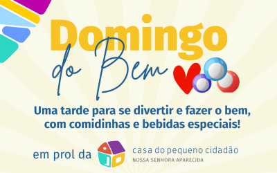 Domingo do Bem: evento beneficente