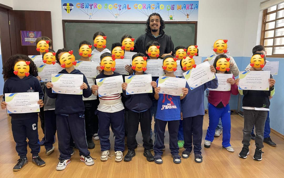 Entrega de Certificados na Sala Gamer