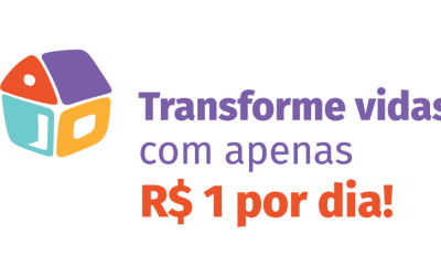 Transforme vidas do nosso bairro com apenas R$ 1 por dia!