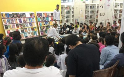 Visita Ã  Biblioteca Clarice Lispector